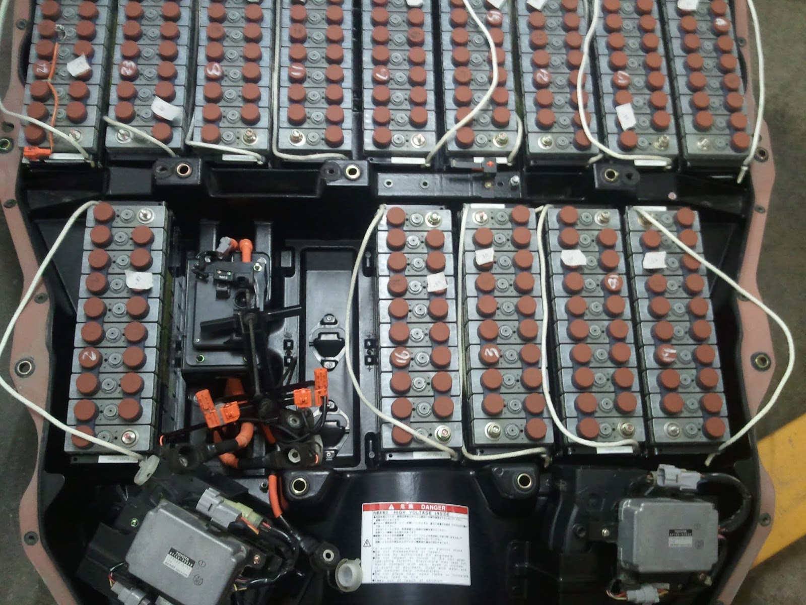 Battery modules are in